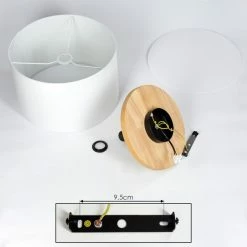 Hofstein Akrema Deckenleuchte Schwarz, Braun, 1-flammig -Bürolampen Verkäufe akrema deckenleuchte h3443927 4