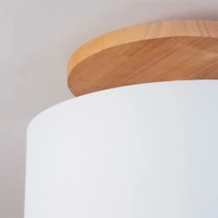 Hofstein Akrema Deckenleuchte Schwarz, Braun, 1-flammig -Bürolampen Verkäufe akrema deckenleuchte h3443927 5