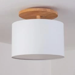 Hofstein Akrema Deckenleuchte Schwarz, Braun, 1-flammig -Bürolampen Verkäufe akrema deckenleuchte h3443927 7