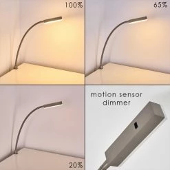 Hofstein Alamo Bettleuchte Nickel-Matt, 1-flammig, Bewegungsmelder -Bürolampen Verkäufe alamo bettleuchte h3306895 4