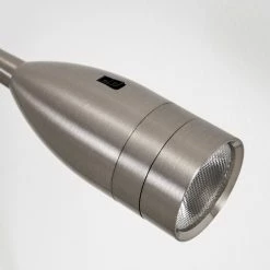 Hofstein Alsea Bettleuchte LED Nickel-Matt, 1-flammig, Bewegungsmelder -Bürolampen Verkäufe alsea bettleuchte h3306918 14