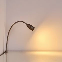 Hofstein Alsea Bettleuchte LED Nickel-Matt, 1-flammig, Bewegungsmelder -Bürolampen Verkäufe alsea bettleuchte h3306918 4