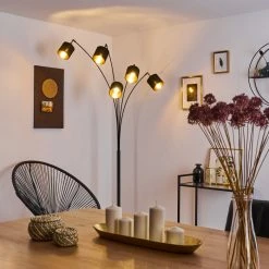 Hofstein Alsen Stehleuchte Schwarz, 5-flammig -Bürolampen Verkäufe alsen stehleuchte h3355091 9