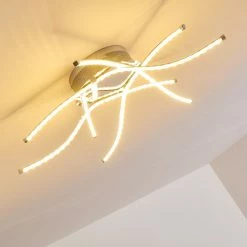 Hofstein Altino Deckenleuchte LED Chrom, 1-flammig 31 Hofstein Altino Deckenleuchte LED Chrom, 1-flammig -Bürolampen Verkäufe altino deckenleuchte h167442 12