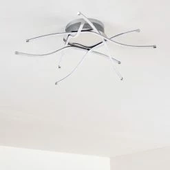 Hofstein Altino Deckenleuchte LED Chrom, 1-flammig 34 Hofstein Altino Deckenleuchte LED Chrom, 1-flammig -Bürolampen Verkäufe altino deckenleuchte h167442 15