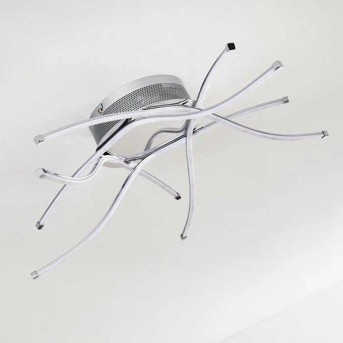 Hofstein Altino Deckenleuchte LED Chrom, 1-flammig 17 Hofstein Altino Deckenleuchte LED Chrom, 1-flammig – Bild 17