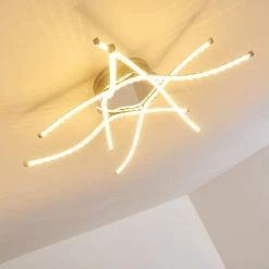 Hofstein Altino Deckenleuchte LED Chrom, 1-flammig 21 Hofstein Altino Deckenleuchte LED Chrom, 1-flammig -Bürolampen Verkäufe altino deckenleuchte h167442 2