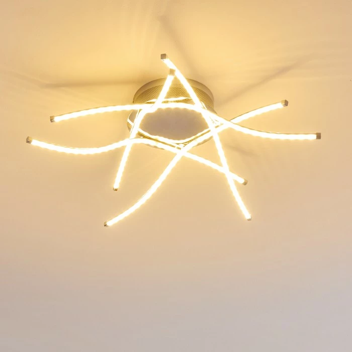 Hofstein Altino Deckenleuchte LED Chrom, 1-flammig 10 Hofstein Altino Deckenleuchte LED Chrom, 1-flammig – Bild 10