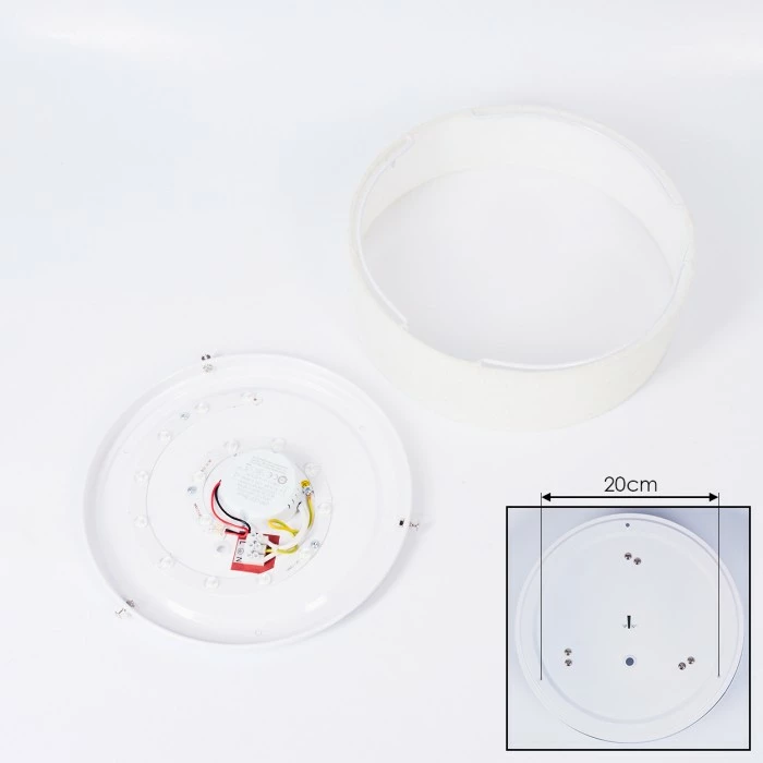 Hofstein Antillo Deckenleuchte LED Weiß, 1-flammig 5 Hofstein Antillo Deckenleuchte LED Weiß, 1-flammig – Bild 5