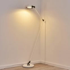Hofstein Arild Stehleuchte Silber, Weiß, 1-flammig -Bürolampen Verkäufe arild stehleuchte h3319536 16