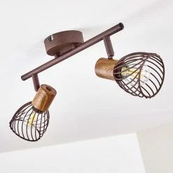 Hofstein Arjen Deckenleuchte Rostfarben, 2-flammig -Bürolampen Verkäufe arjen deckenleuchte h3336878 do1 11