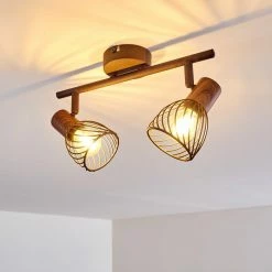 Hofstein Arjen Deckenleuchte Rostfarben, 2-flammig -Bürolampen Verkäufe arjen deckenleuchte h3336878 do1 12