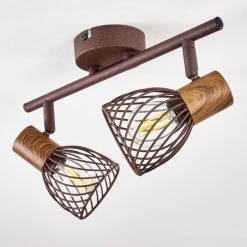 Hofstein Arjen Deckenleuchte Rostfarben, 2-flammig -Bürolampen Verkäufe arjen deckenleuchte h3336878 do1 17