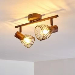 Hofstein Arjen Deckenleuchte Rostfarben, 2-flammig -Bürolampen Verkäufe arjen deckenleuchte h3336878 do1 2