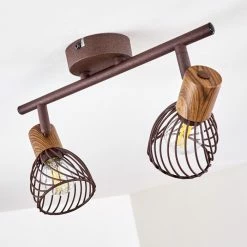 Hofstein Arjen Deckenleuchte Rostfarben, 2-flammig -Bürolampen Verkäufe arjen deckenleuchte h3336878 do1 5