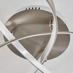 Hofstein Arlena Deckenleuchte LED Nickel-Matt, 1-flammig -Bürolampen Verkäufe arlena deckenleuchte h167299 5