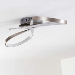 Hofstein Arlena Deckenleuchte LED Nickel-Matt, 1-flammig 36 Hofstein Arlena Deckenleuchte LED Nickel-Matt, 1-flammig -Bürolampen Verkäufe arlena deckenleuchte h167336 12
