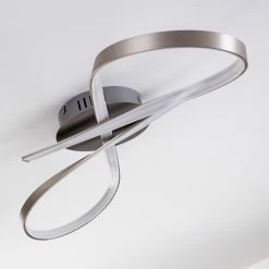 Hofstein Arlena Deckenleuchte LED Nickel-Matt, 1-flammig 40 Hofstein Arlena Deckenleuchte LED Nickel-Matt, 1-flammig -Bürolampen Verkäufe arlena deckenleuchte h167336 16