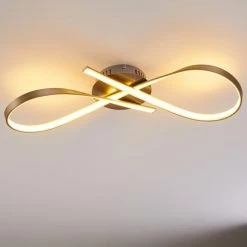 Hofstein Arlena Deckenleuchte LED Nickel-Matt, 1-flammig 30 Hofstein Arlena Deckenleuchte LED Nickel-Matt, 1-flammig -Bürolampen Verkäufe arlena deckenleuchte h167336 6