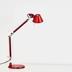 Artemide TOLOMEO MICRO Tischleuchte Rot, 1-flammig -Bürolampen Verkäufe artemide tolomeo micro tischleuchte a011810 14