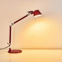 Artemide TOLOMEO MICRO Tischleuchte Rot, 1-flammig -Bürolampen Verkäufe artemide tolomeo micro tischleuchte a011810 7