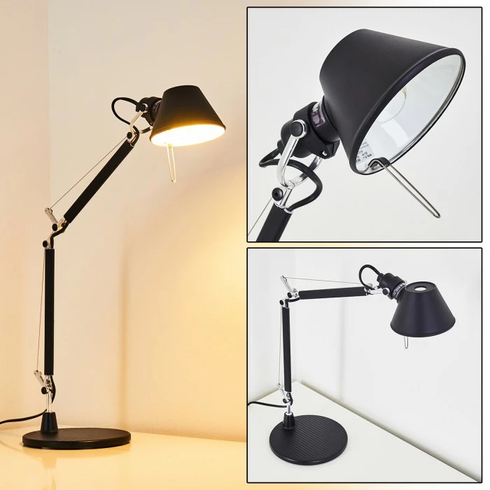 Artemide TOLOMEO MICRO Tischleuchte Schwarz, 1-flammig 1 Artemide TOLOMEO MICRO Tischleuchte Schwarz, 1-flammig
