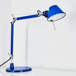 Artemide TOLOMEO MICRO Tischleuchte Blau, 1-flammig -Bürolampen Verkäufe artemide tolomeo micro tischleuchte a011850 12