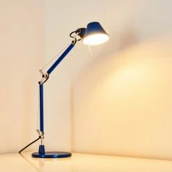 Artemide TOLOMEO MICRO Tischleuchte Blau, 1-flammig -Bürolampen Verkäufe artemide tolomeo micro tischleuchte a011850 2