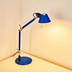 Artemide TOLOMEO MICRO Tischleuchte Blau, 1-flammig -Bürolampen Verkäufe artemide tolomeo micro tischleuchte a011850 9