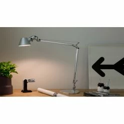 Artemide Tolomeo Tischleuchte Aluminium, 1-flammig -Bürolampen Verkäufe artemide tolomeo tischleuchte a001000 2