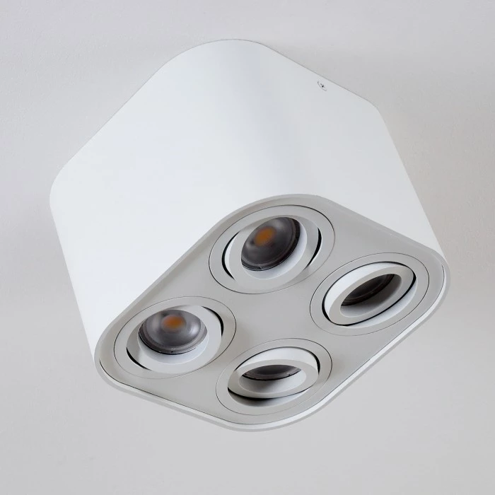 Hofstein Baishan Deckenleuchte Weiß, 4-flammig 8 Hofstein Baishan Deckenleuchte Weiß, 4-flammig – Bild 8