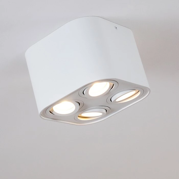 Hofstein Baishan Deckenleuchte Weiß, 4-flammig 9 Hofstein Baishan Deckenleuchte Weiß, 4-flammig – Bild 9