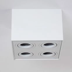 Hofstein Baishan Deckenleuchte Weiß, 4-flammig -Bürolampen Verkäufe baishan deckenleuchte h3322291 9