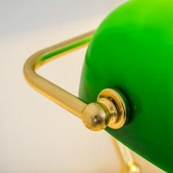 Hofstein Bankerlampe Messing, 1-flammig -Bürolampen Verkäufe bankerlampe h164250 10