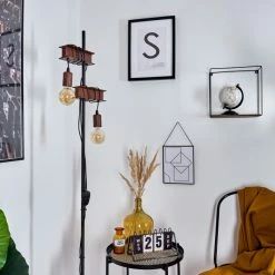 Hofstein Barbengo Stehleuchte Schwarz, Rostfarben, 2-flammig -Bürolampen Verkäufe barbengo stehleuchte h3434895 10