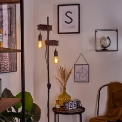 Hofstein Barbengo Stehleuchte Schwarz, Rostfarben, 2-flammig -Bürolampen Verkäufe barbengo stehleuchte h3434895 11