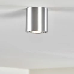 Hofstein Barbuda Deckenleuchte Silber, 1-flammig -Bürolampen Verkäufe barbuda deckenleuchte h3267592 do4 14