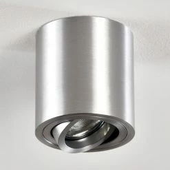 Hofstein Barbuda Deckenleuchte Silber, 1-flammig -Bürolampen Verkäufe barbuda deckenleuchte h3267592 do4 4