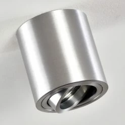 Hofstein Barbuda Deckenleuchte Silber, 1-flammig -Bürolampen Verkäufe barbuda deckenleuchte h3267592 do4 8