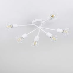 Hofstein Baripada Deckenleuchte Weiß, 6-flammig -Bürolampen Verkäufe baripada deckenleuchte h3322956 14