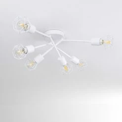 Hofstein Baripada Deckenleuchte Weiß, 6-flammig -Bürolampen Verkäufe baripada deckenleuchte h3322956 5