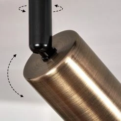 Hofstein Baripada Deckenleuchte Messing, Schwarz, 6-flammig 15 Hofstein Baripada Deckenleuchte Messing, Schwarz, 6-flammig -Bürolampen Verkäufe baripada deckenleuchte h3384213 5