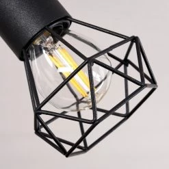 Hofstein Baripada Deckenleuchte Schwarz, Holz dunkel, 2-flammig 14 Hofstein Baripada Deckenleuchte Schwarz, Holz dunkel, 2-flammig -Bürolampen Verkäufe baripada deckenleuchte h3388020 2