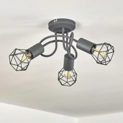 Hofstein Baripada Deckenleuchte Grau, 3-flammig -Bürolampen Verkäufe baripada deckenleuchte h3388204 7