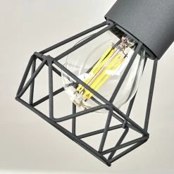 Hofstein Baripada Deckenleuchte Chrom, Anthrazit, 3-flammig -Bürolampen Verkäufe baripada deckenleuchte h3388211 2