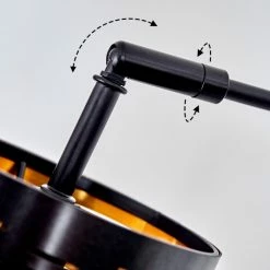 Hofstein Bathinda Stehleuchte Schwarz, 5-flammig -Bürolampen Verkäufe bathinda stehleuchte h3387993 5