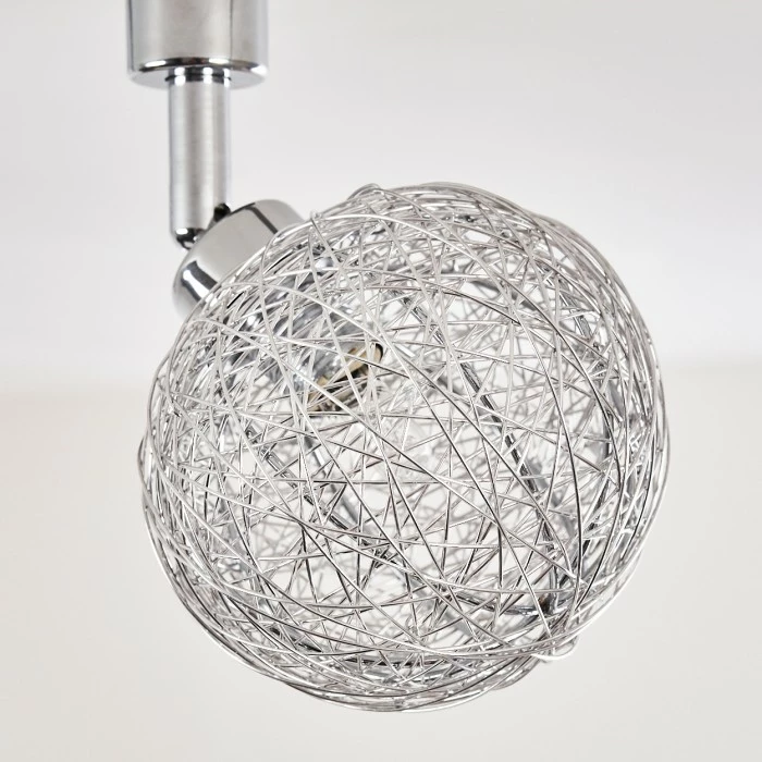 Hofstein Bernex Deckenleuchte Chrom, 5-flammig 11 Hofstein Bernex Deckenleuchte Chrom, 5-flammig – Bild 11