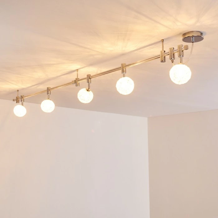 Hofstein Bernex Deckenleuchte Chrom, 5-flammig 14 Hofstein Bernex Deckenleuchte Chrom, 5-flammig – Bild 14