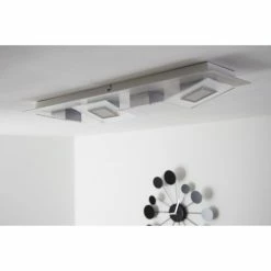 Bopp Leuchten FRAME Deckenleuchte LED Aluminium, 4-flammig -Bürolampen Verkäufe bopp leuchten frame deckenleuchte 36180409 11
