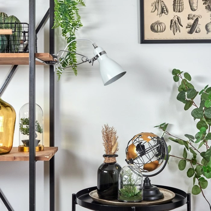 Hofstein Brienz Klemmleuchte Chrom, 1-flammig 10 Hofstein Brienz Klemmleuchte Chrom, 1-flammig – Bild 10